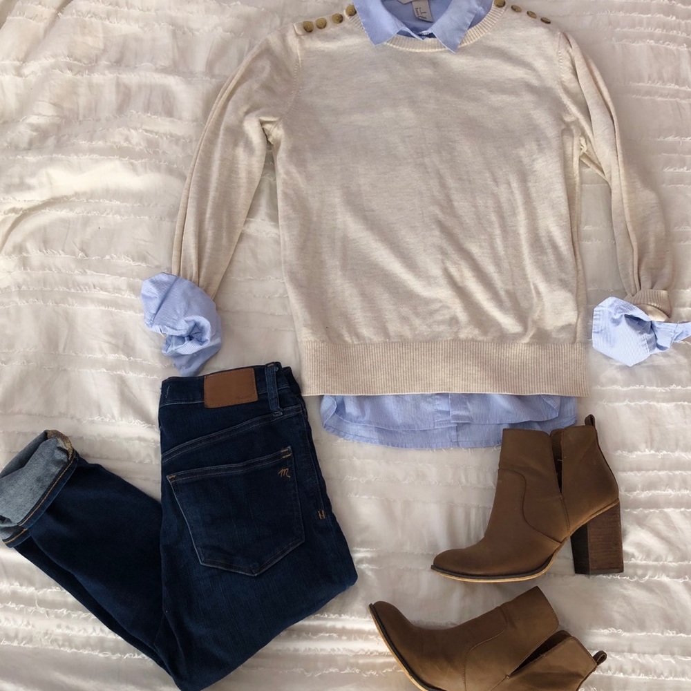 LOFT Crew Neck Sweater